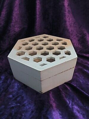 White Wooden Honeycomb
