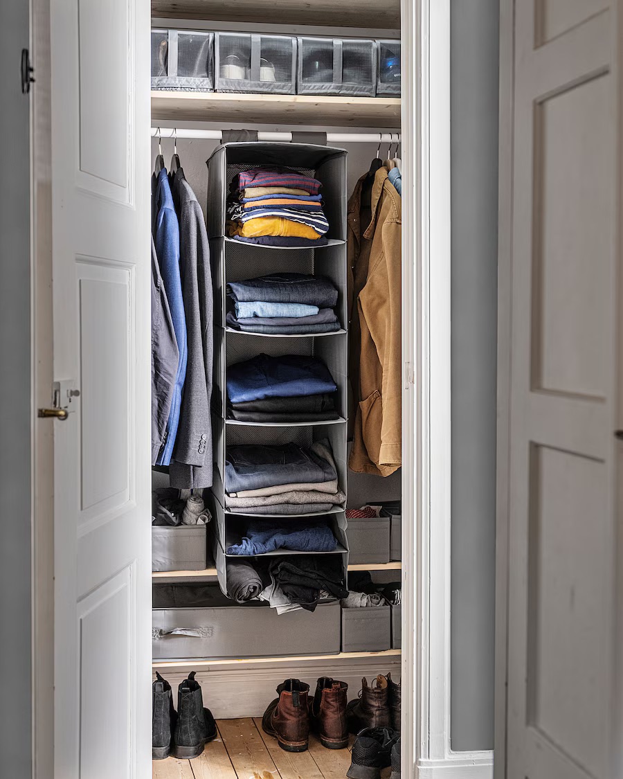 IKEA SKUBB Organizer with 6 compartments, dark gray - photo 2