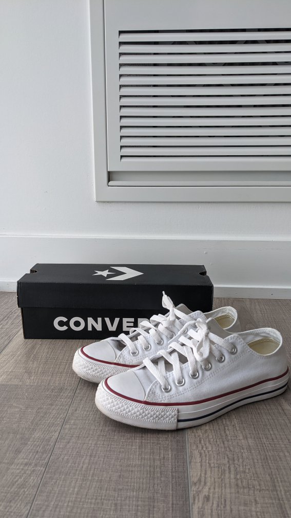 white converse all stars - photo 2