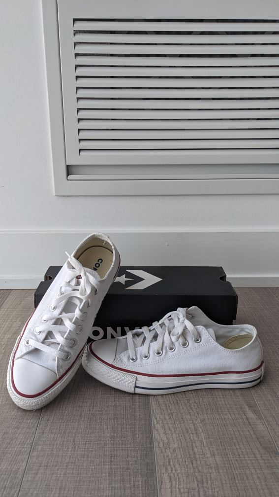 white converse all stars - photo 3