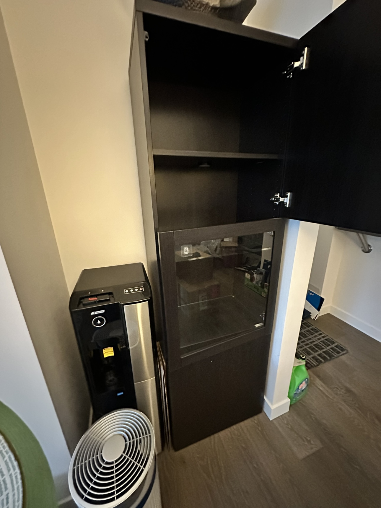 Ikea storage combination with glass door - photo 2