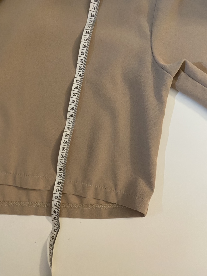 Tan / beige button up shirt image indicator(3)