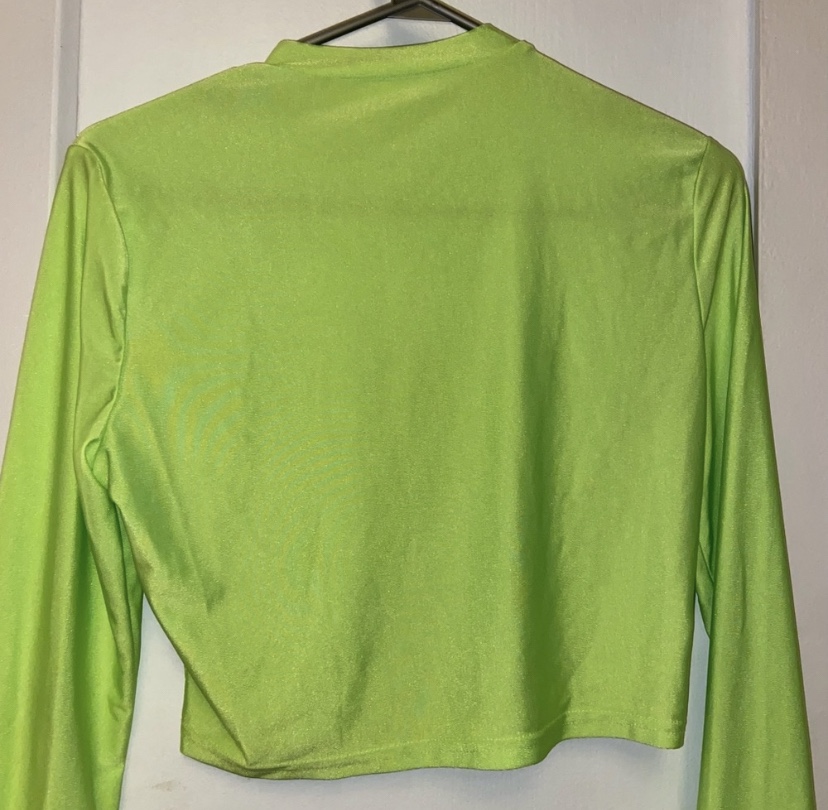 Neon Green Long Sleeve Size Large image indicator(4)