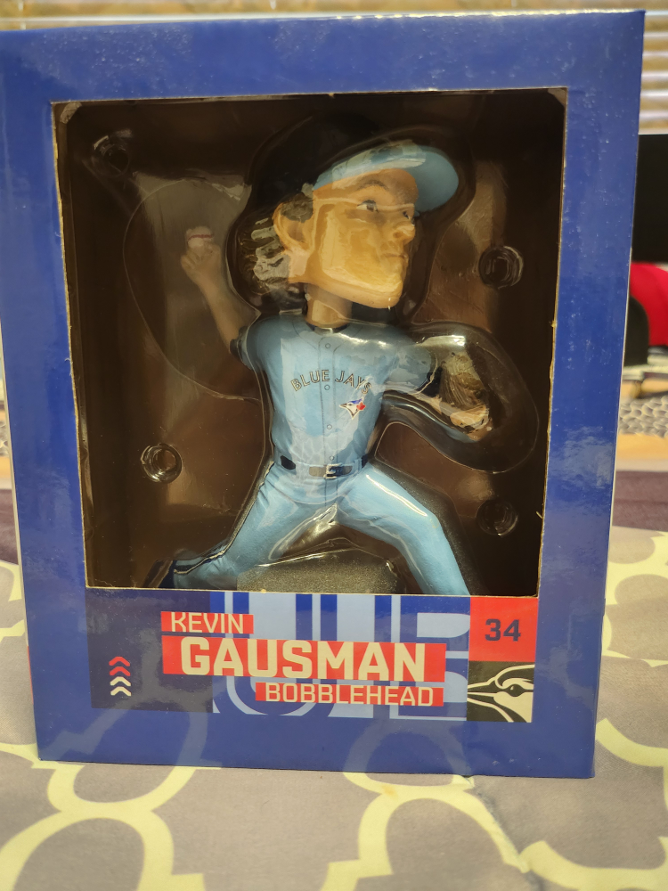 BLUE JAYS LIMITED EDITION KEVIN GAUSMAN BOBBLEHEAD