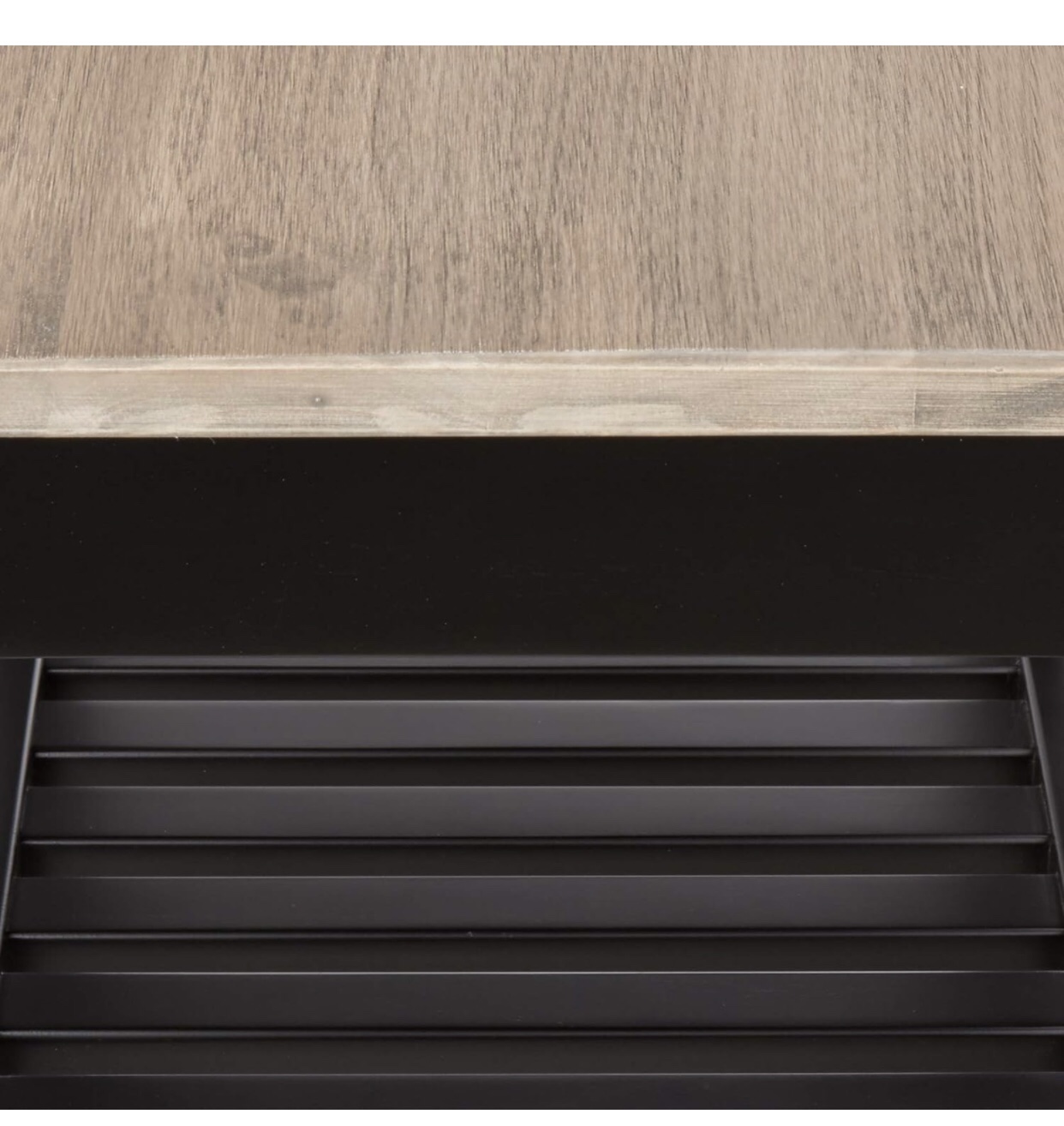 2 shelves Kitchen Island Cart with Storage, Solid Wood Top image indicator(7)