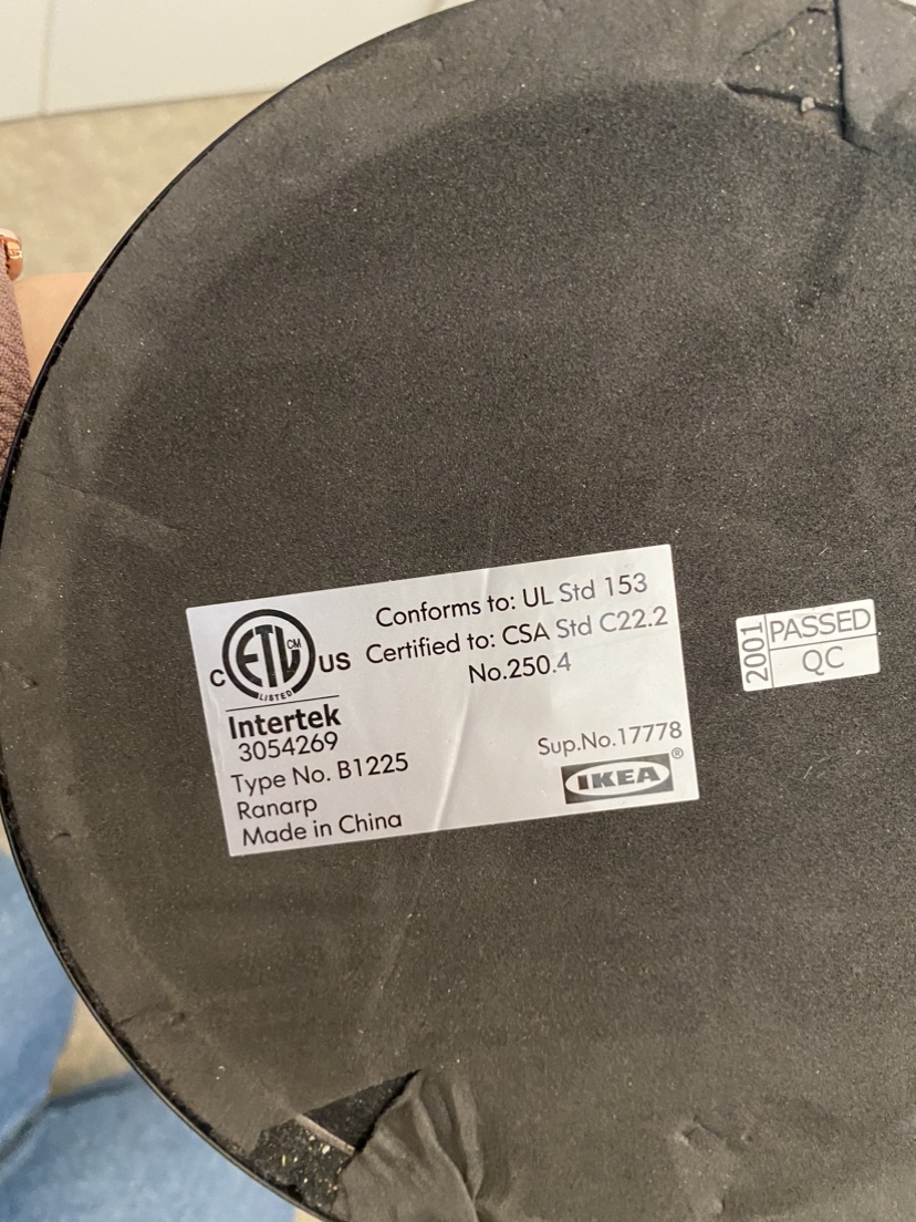 IKEA RANARP Lamp image indicator(3)