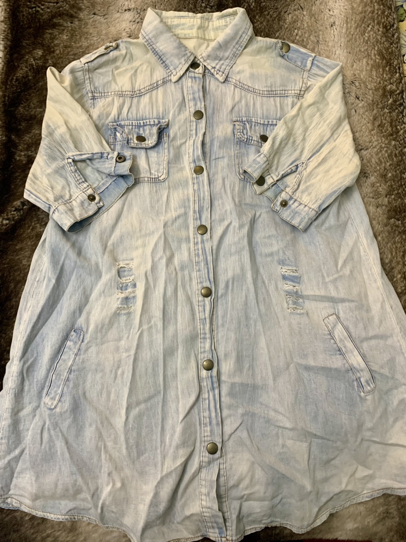 Women’s Denim Blouse image indicator(2)