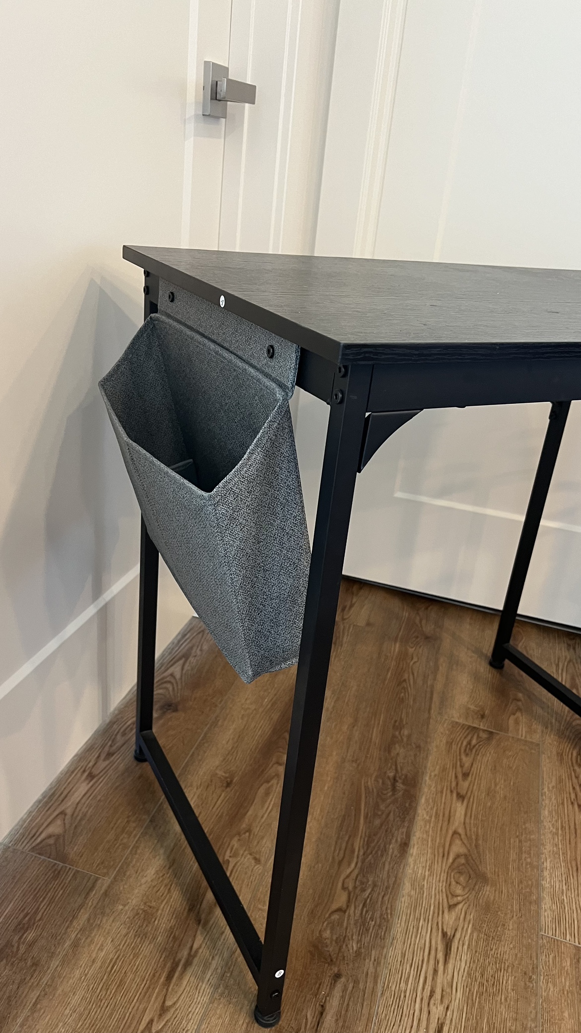 Small IKEA desk with cup holder and file holder - photo 3