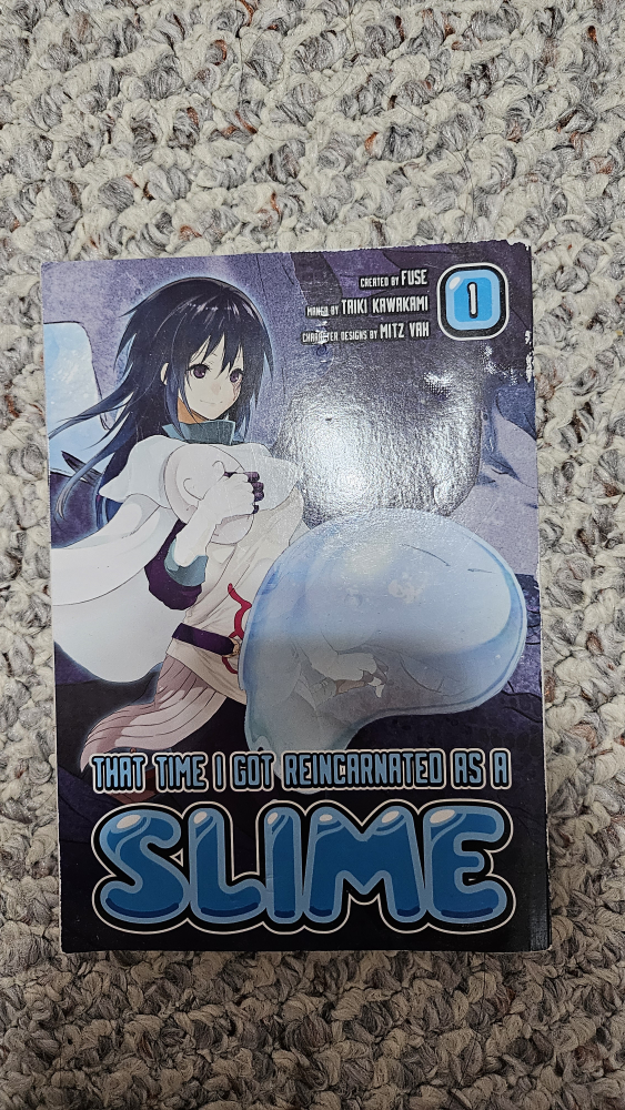 rhe time I got reincarnated as a slime volume 1
