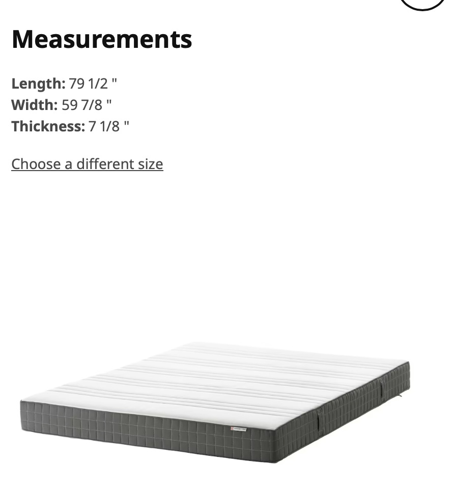 Moving out sale - IKEA Queen Bed and Mattress - 9 months - photo 3