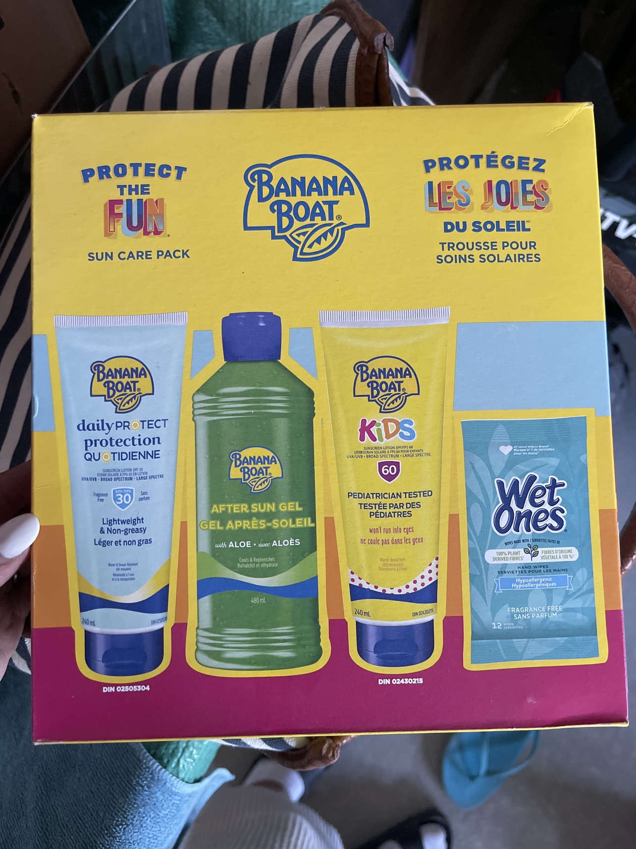 Banana Boat Sun Care Pack #freecycle