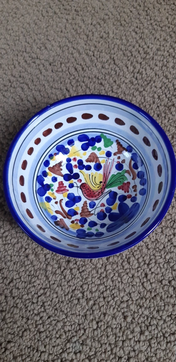 Handpainted bowl thumbnail