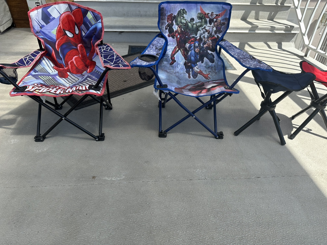 Kids picnic chairs