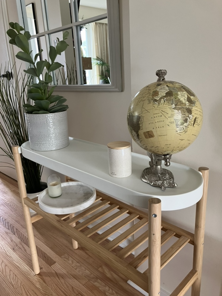 Rustic Nautical Globe with Sepia Style Map thumbnail