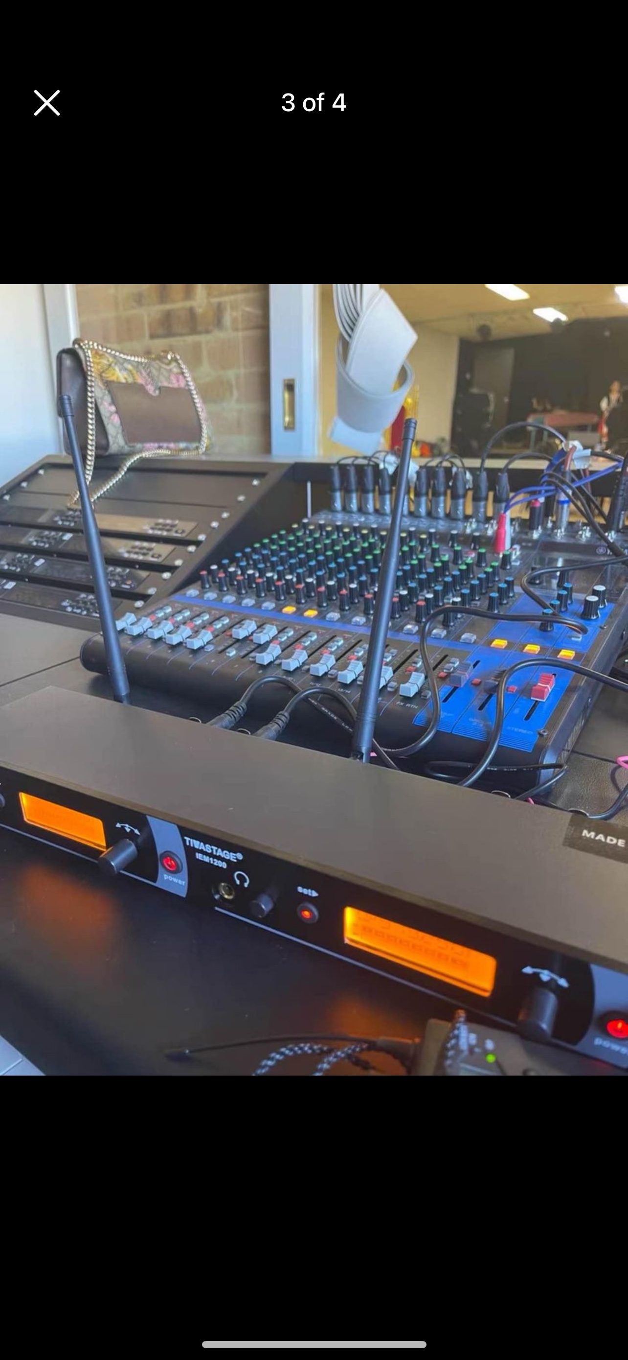 8 bodypacks Wireless in Ear Monitor System 2 Channel - photo 4
