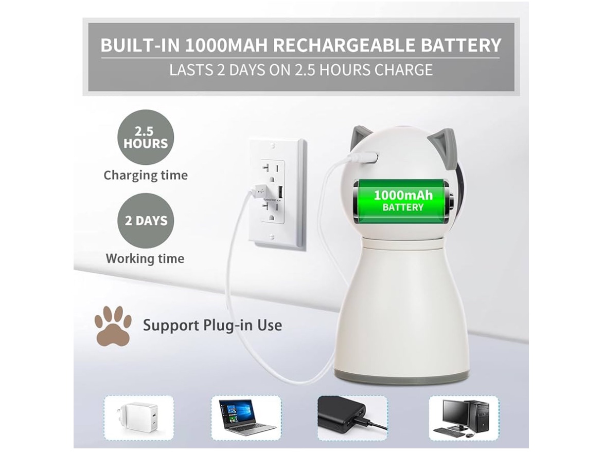 Laser cat toy random trajectory image indicator(9)