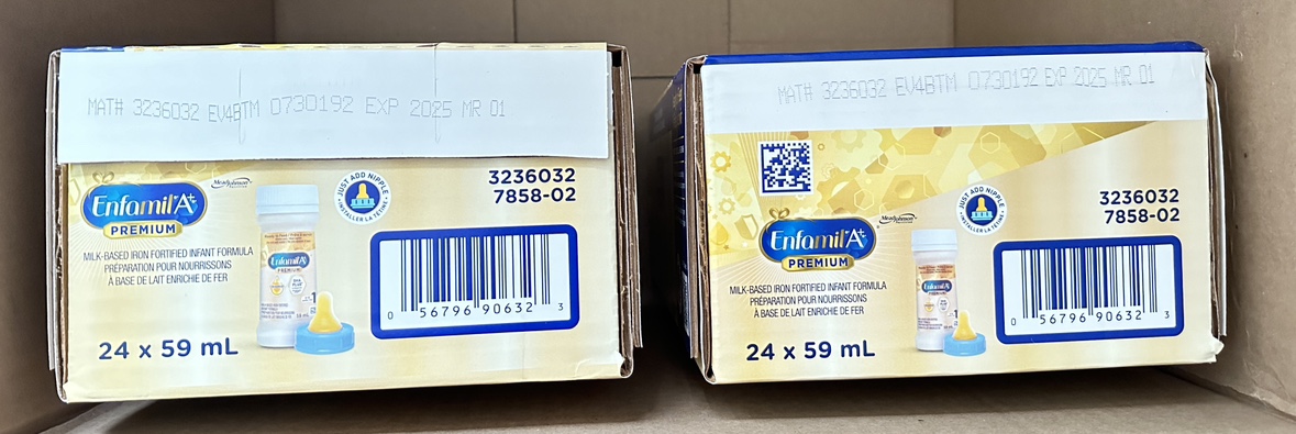1 pack of Ready to feed Enfamil A+ Premium 24x59(unopen)& 11x237