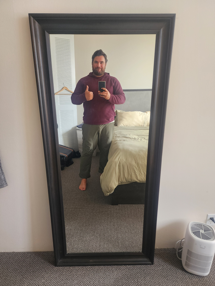 Large mirror