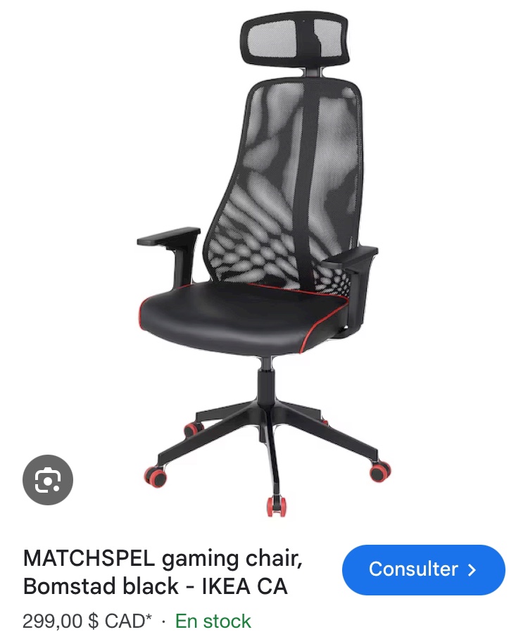 Gaming chair