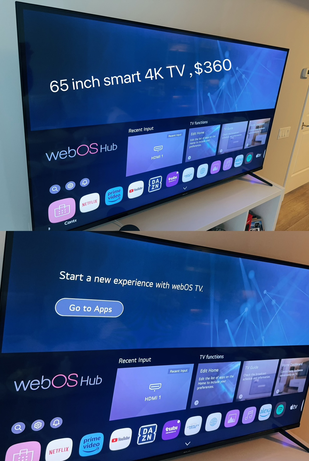 65 inch smart TV
