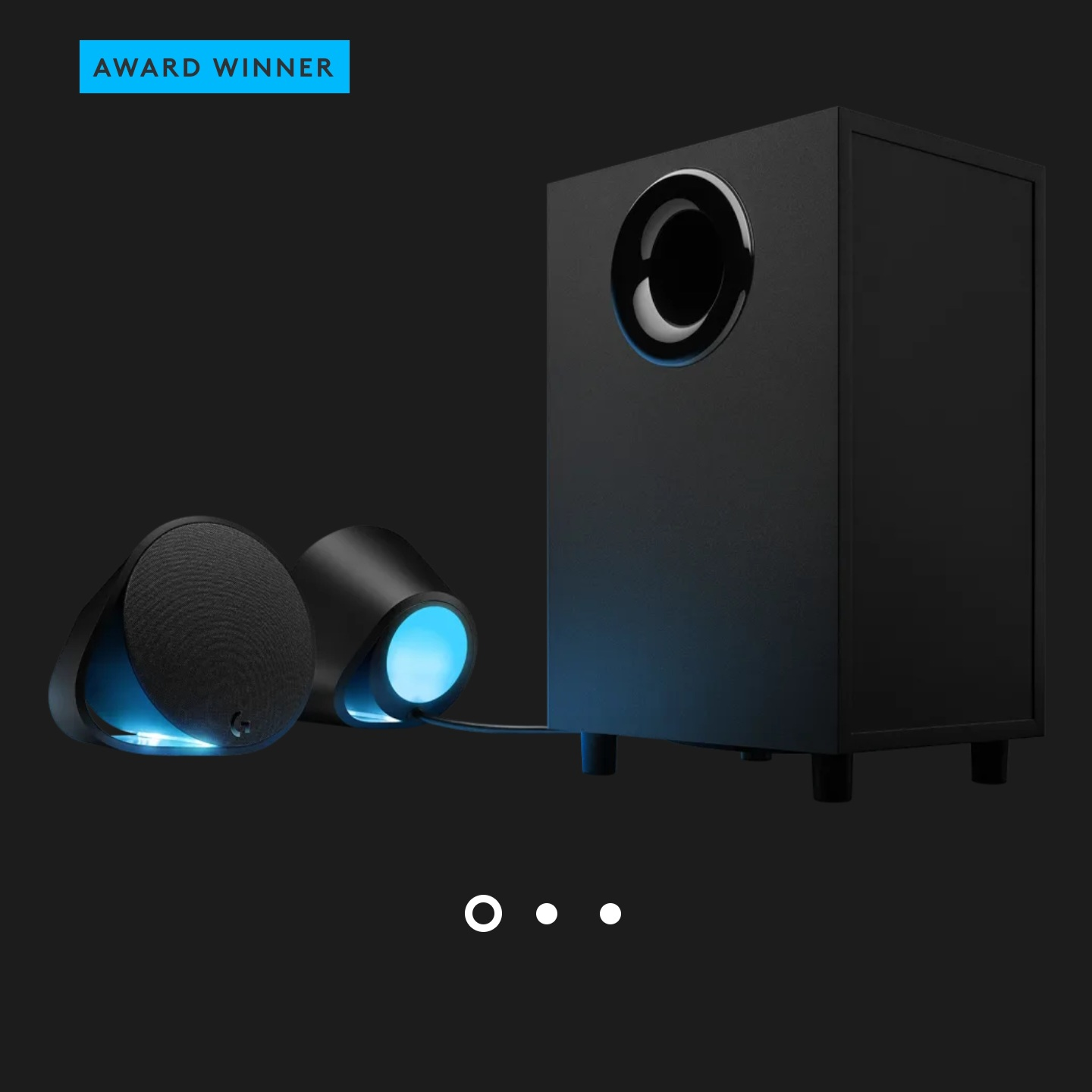 Logitech G560 Speaker, Bluetooth, 3.5mm, USB, DTS:X