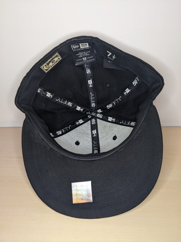 Raptors NBA HWC New Era 59FIFTY Fitted Hat Cap Size 7 1/2 image indicator(3)