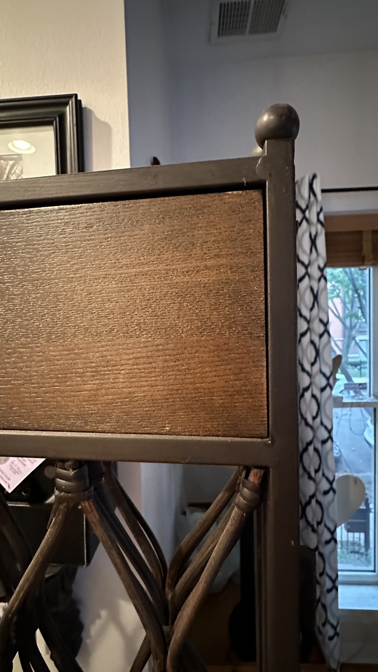 3 panel Wicker Screen - photo 4
