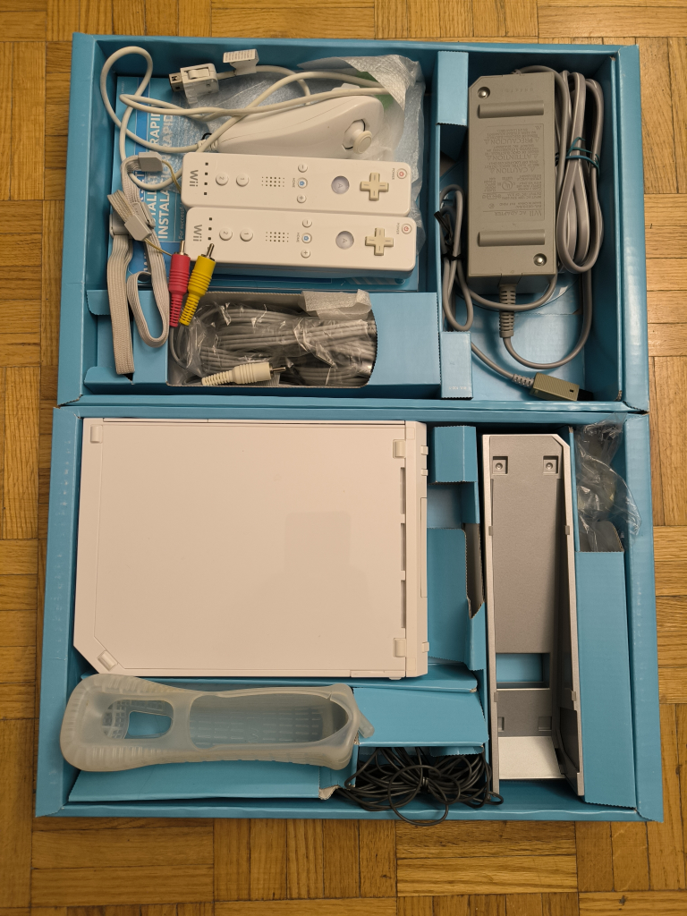 Wii console complete set + games image indicator(2)