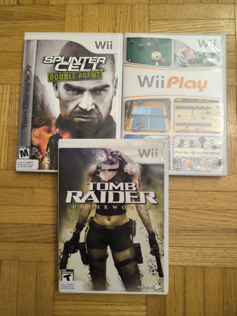 Wii console complete set + games image indicator(4)