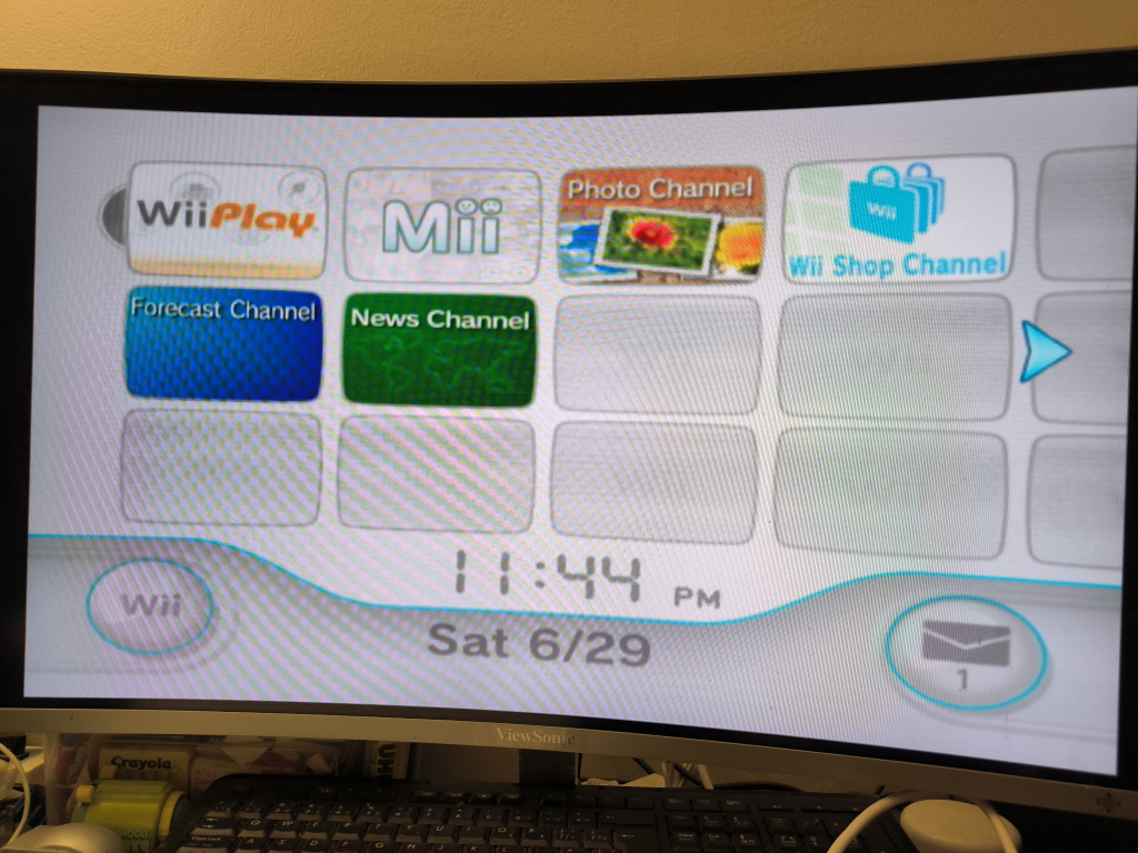 Wii console complete set + games image indicator(5)