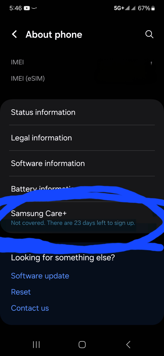 S23 like new in box  still eligible for samung care - photo 2