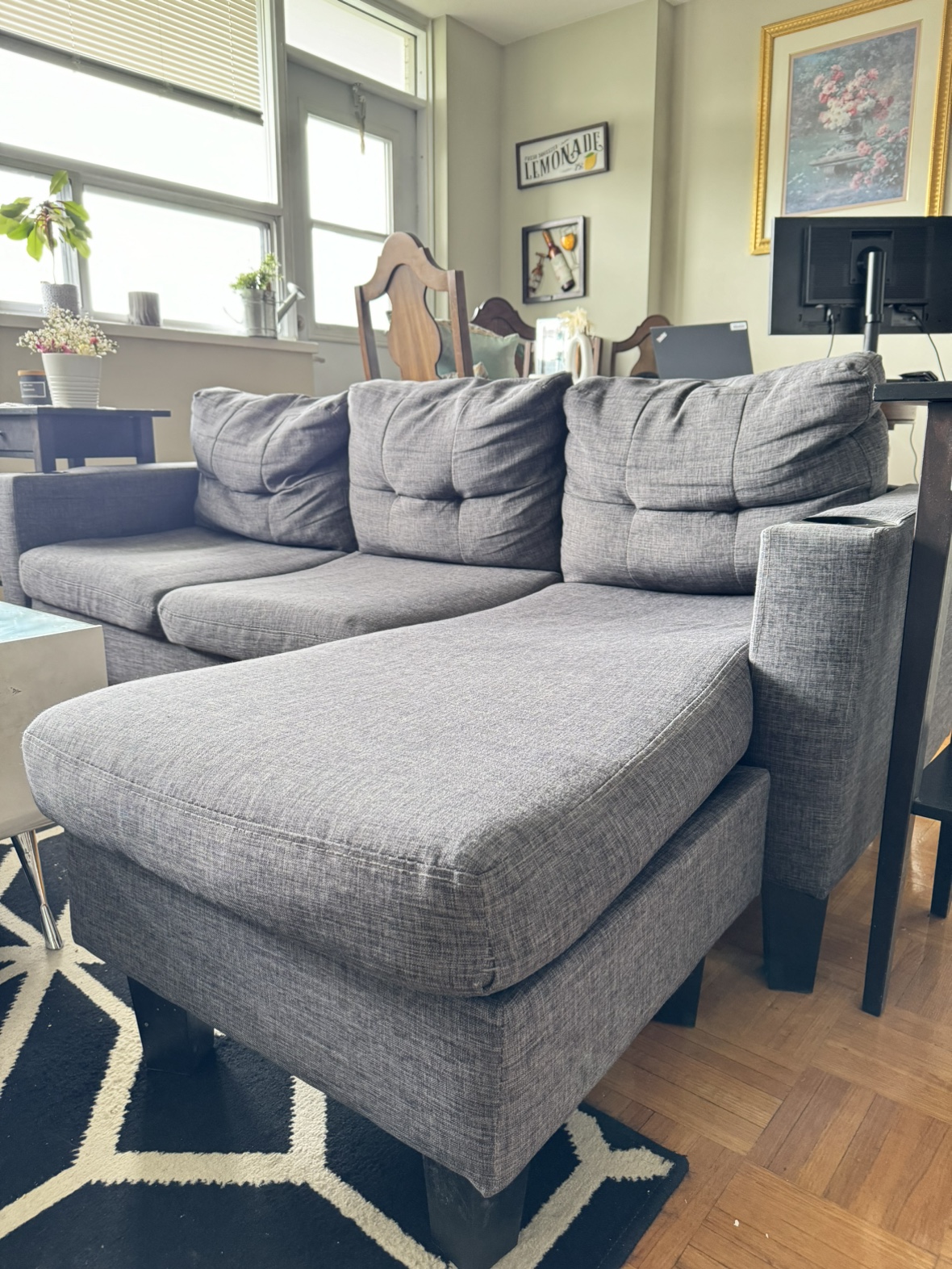 Sectional sofa/gray sofa - photo 3