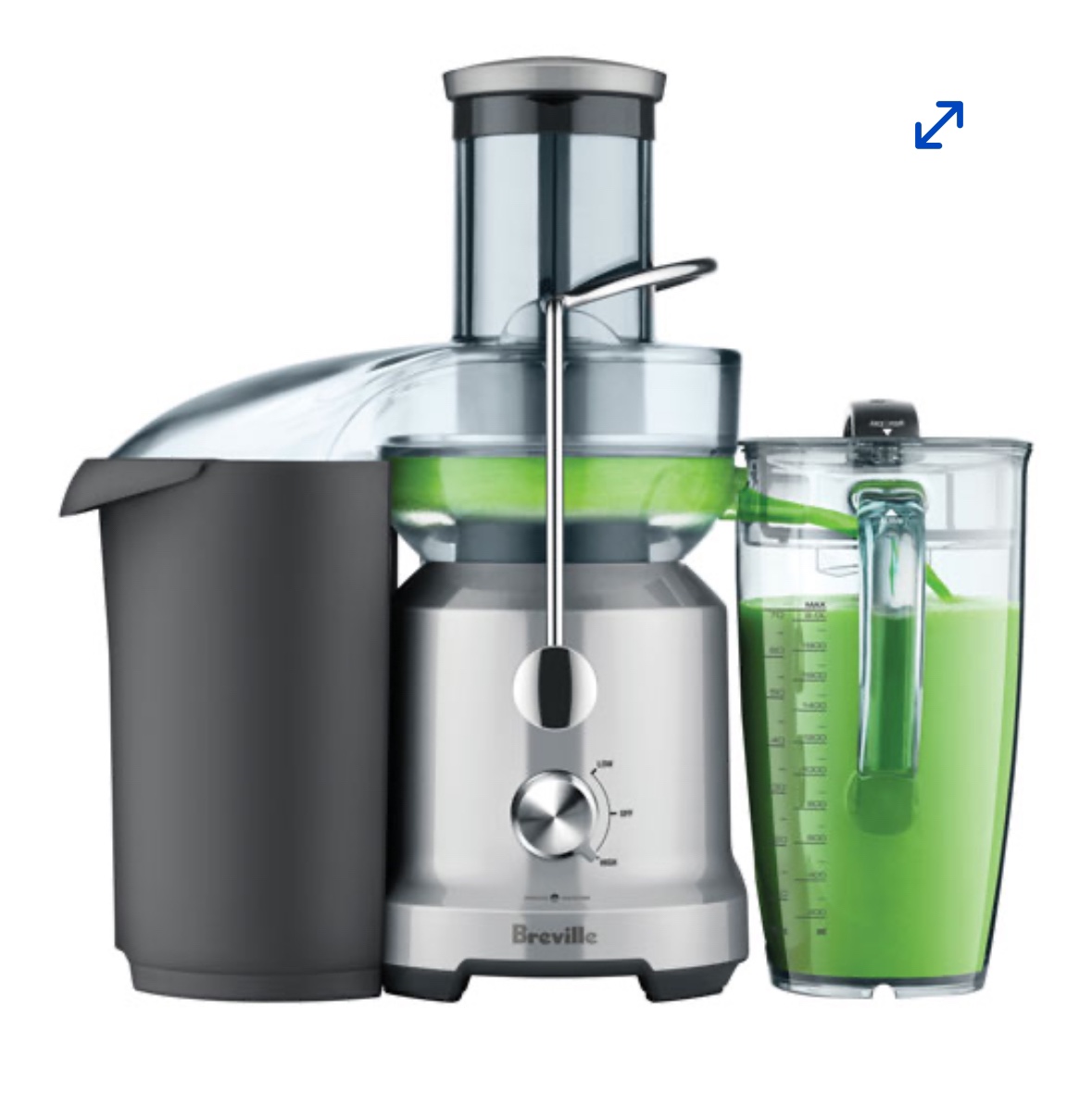 Breville Juice Fountain Cold Centrifugal Juicer - Black