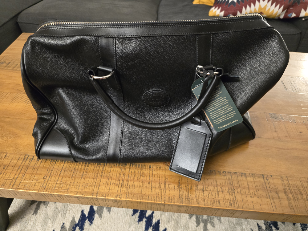 Roots Weekend Bag - Small Banff - Cervino Leather - photo 2