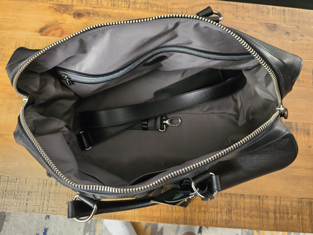 Roots Weekend Bag - Small Banff - Cervino Leather - photo 5
