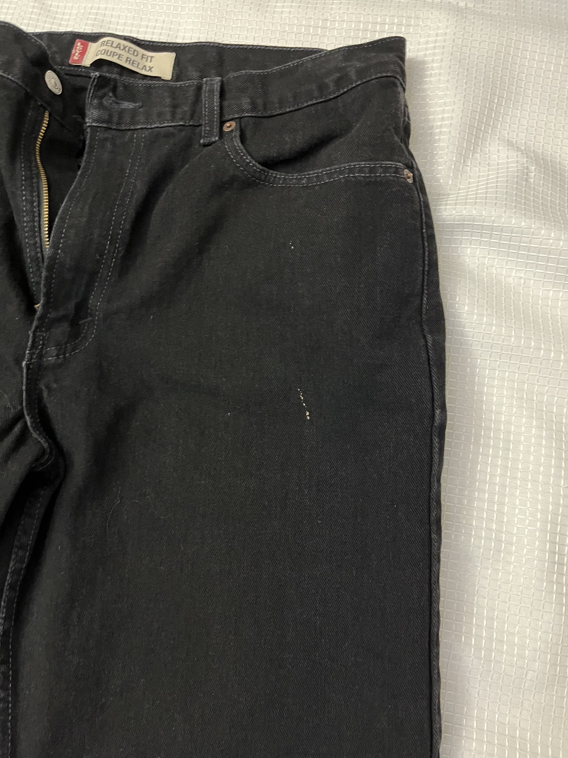 Men Levi Black Jeans - photo 3