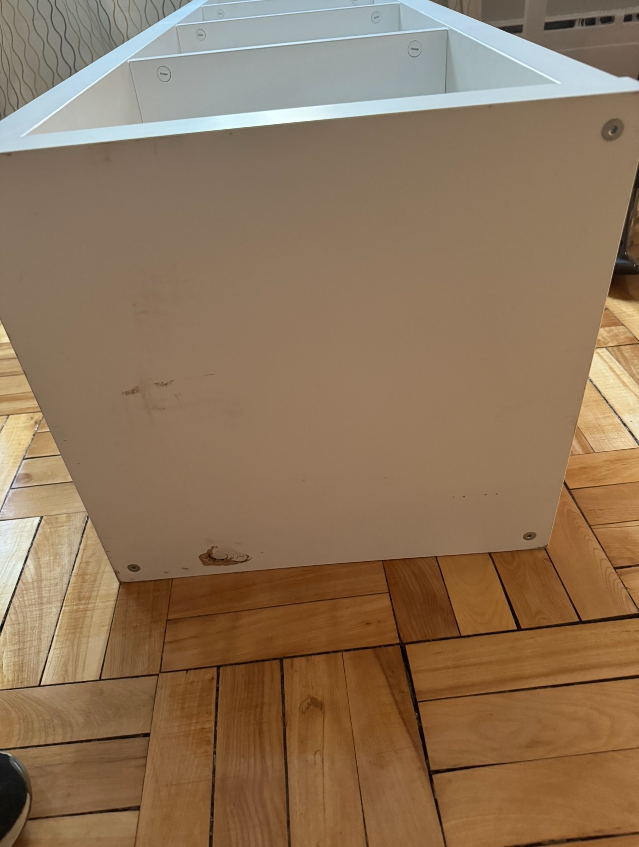 🔥 MOVING Kallax IKEA $20 assembled *pick up* flawed - photo 2