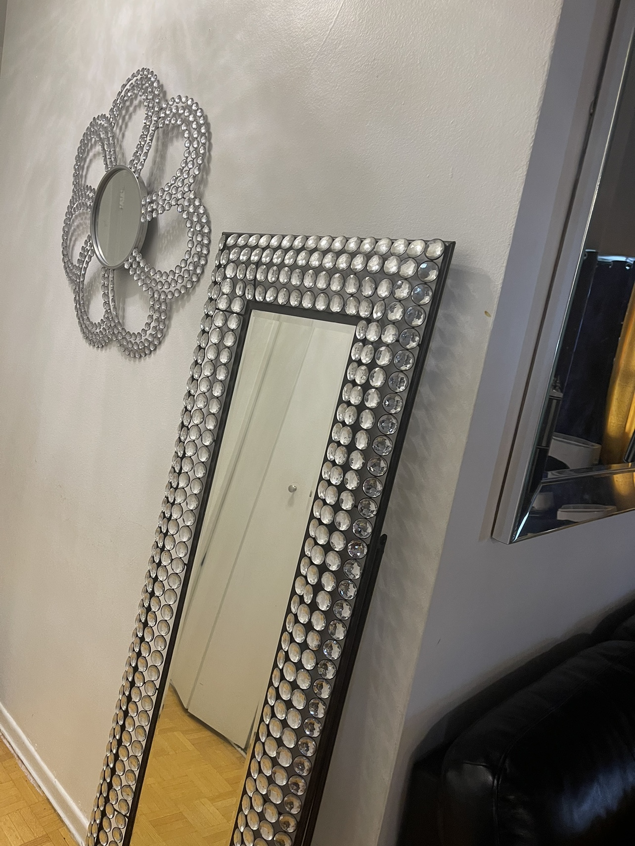 Bling standing mirror image indicator(5)