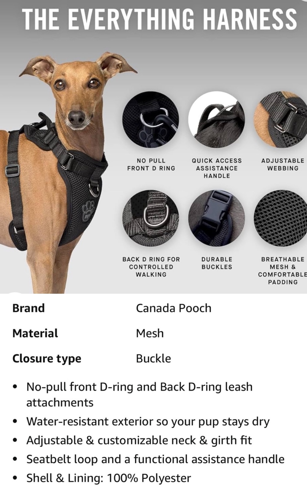 Dog Leash’s me Harness - photo 2