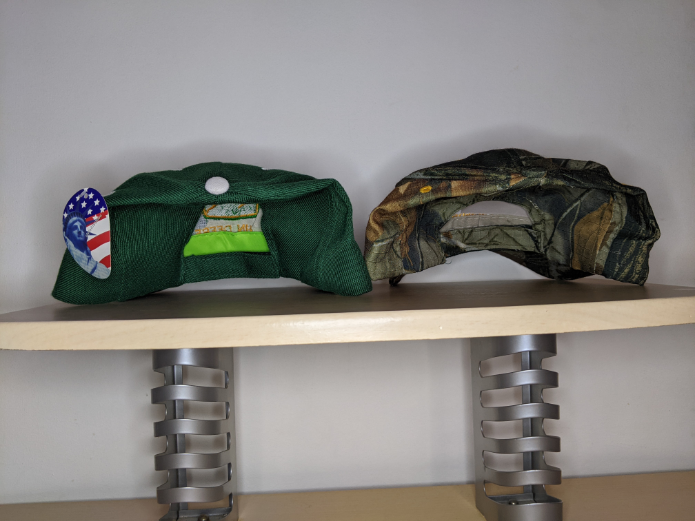 John Deere Logo Cap Hat One Size Adjustable New Green/Camo image indicator(2)
