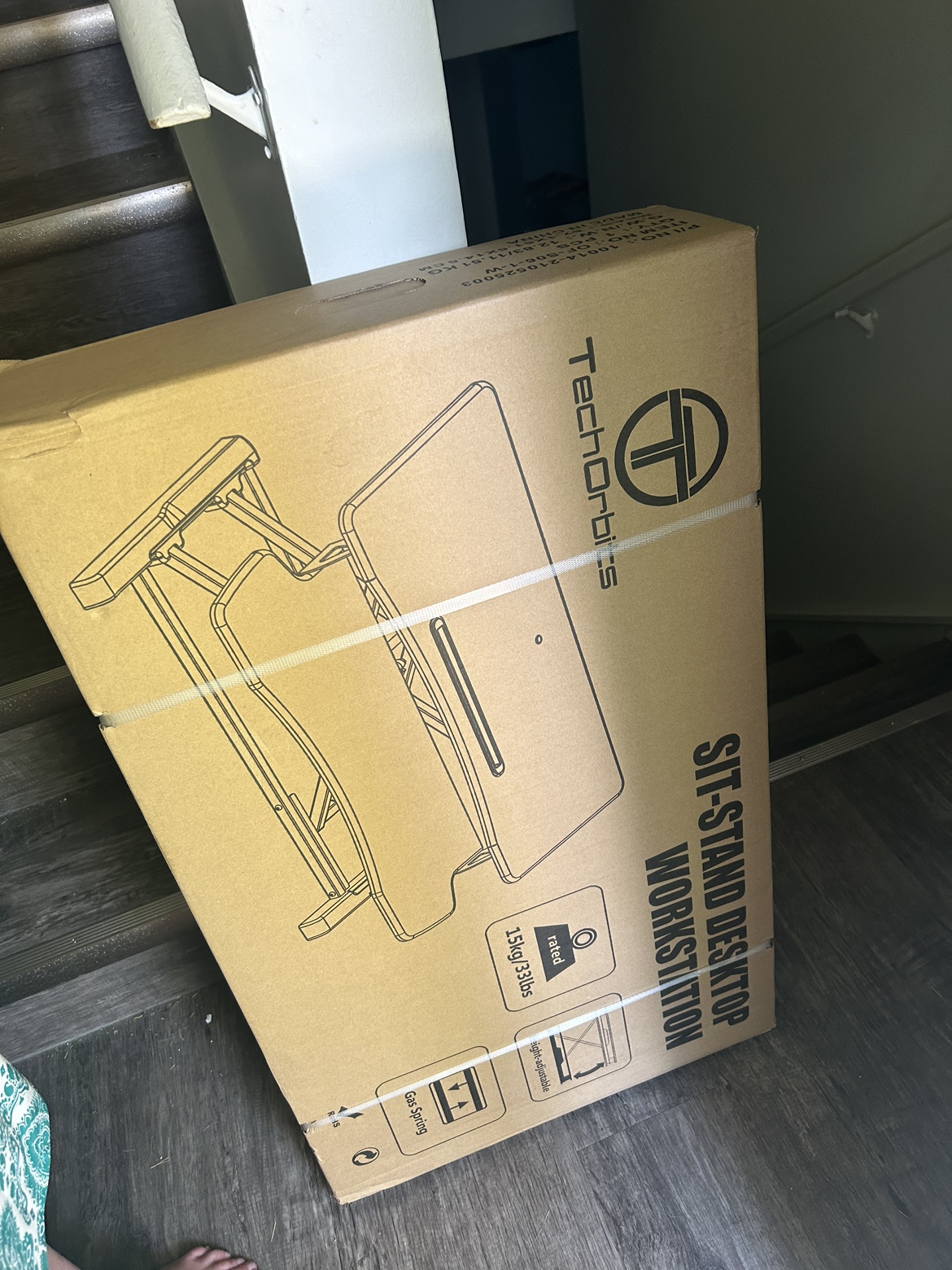 Sit to stand desktop desk