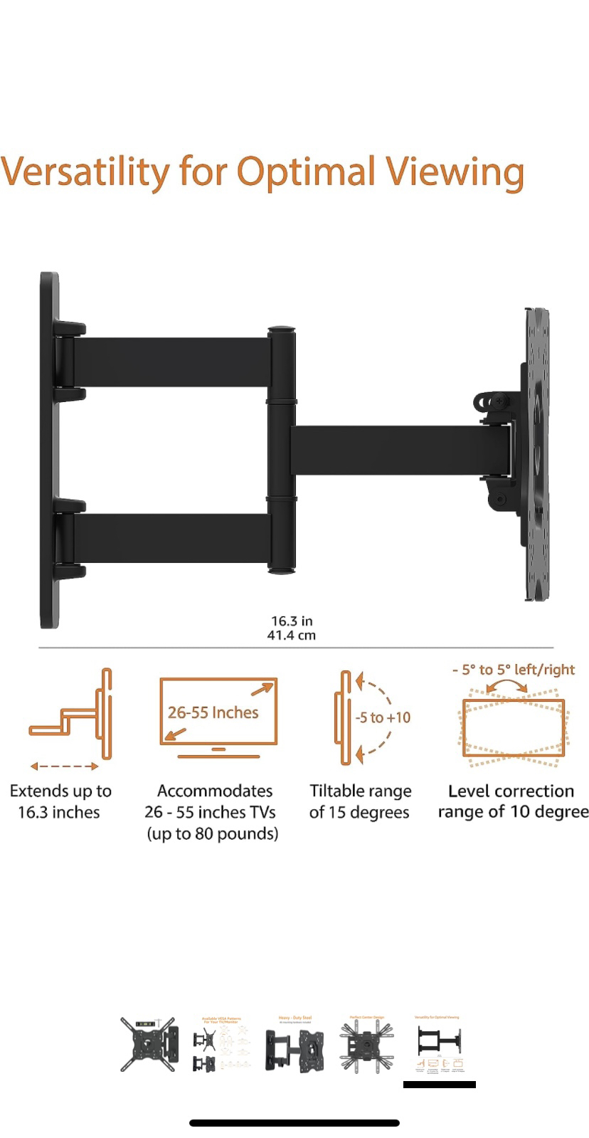 TV wall mount | BNIB image indicator(5)