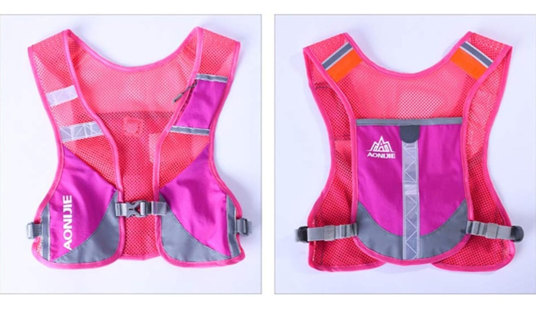Pink AONIJIE Men Women light Running Vest Pack - photo 2