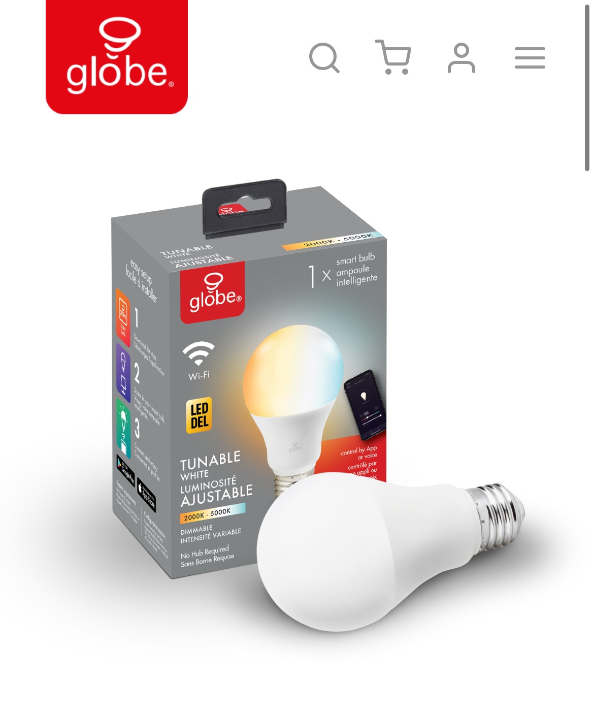 Desk Light (with globe smart lightbulb) - photo 4