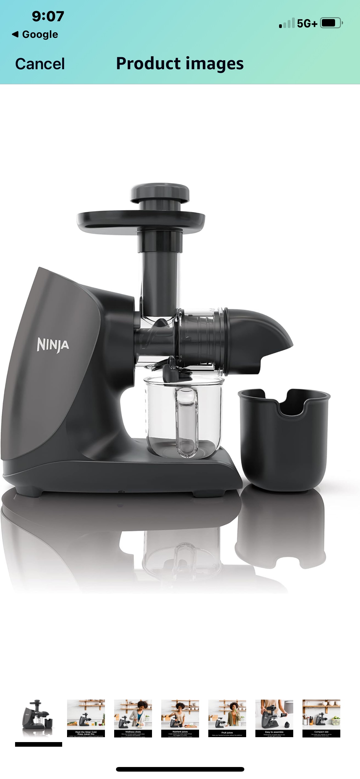 Ninja Cold Press Juicer thumbnail