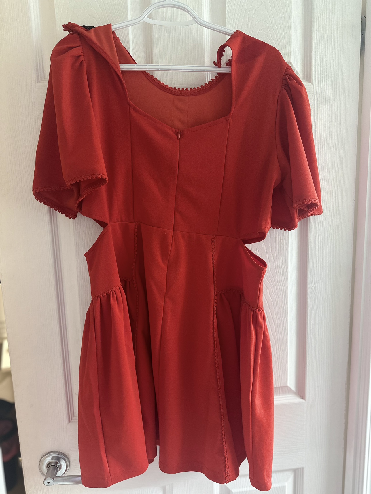 Summer dress with side cuts. - photo 3