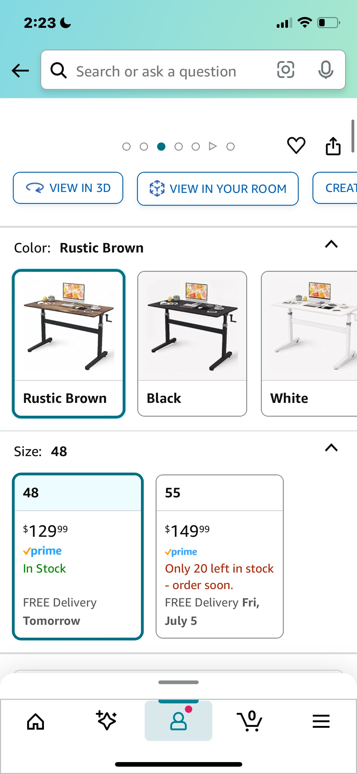 Standing Desk- $89 - photo 5