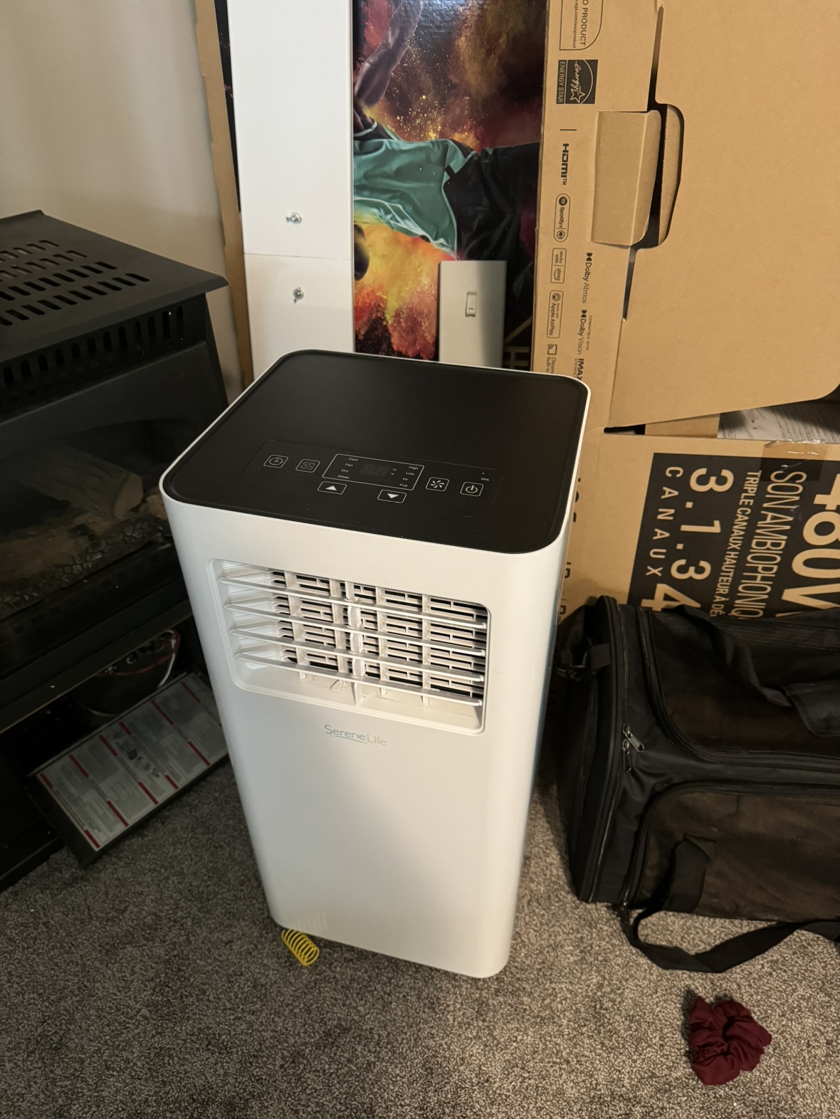Air conditioner 10000 btu + door&window hose panels