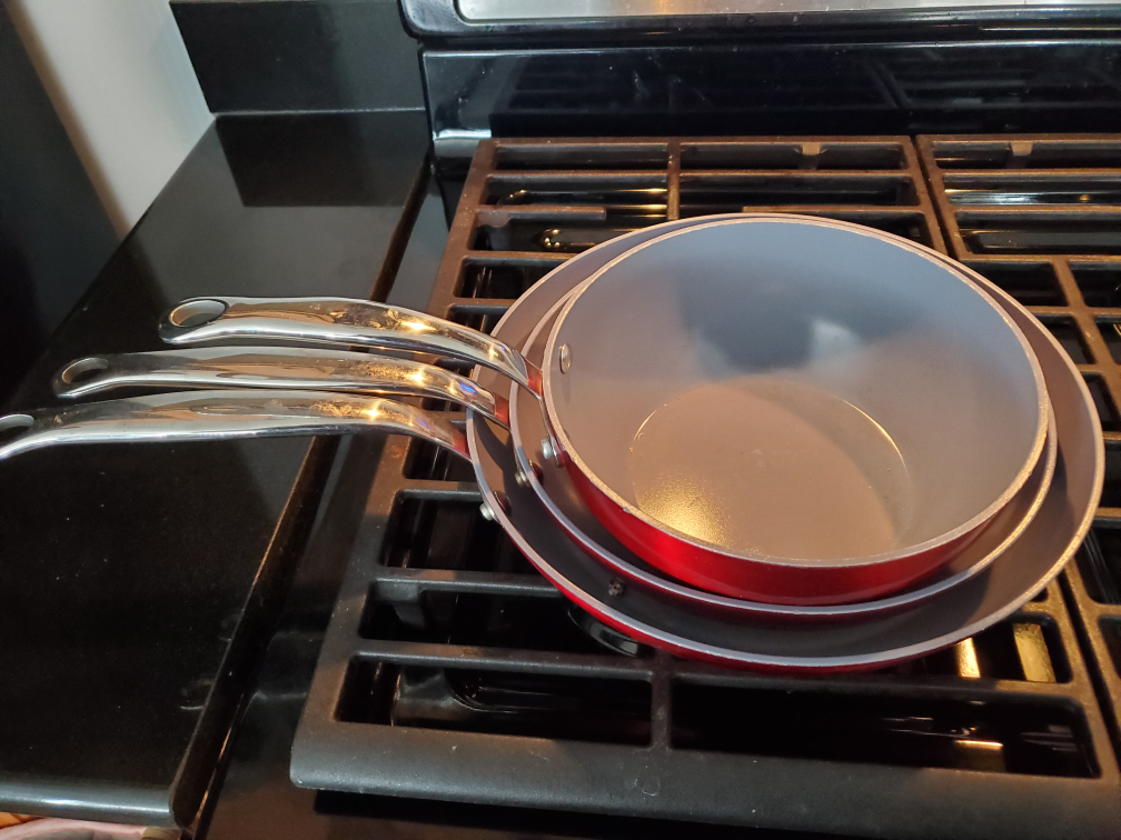 Ceramic pot and pans