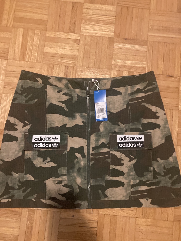 ADIDAS Originals RYV CAMO Patch Pocket Skirt